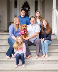 Dr Hart and family